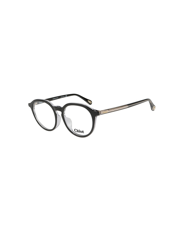 끌로에 (최초가 370,000원) 끌로에 안경테 CH0012OA 003 라운드 아세테이트 남자 여자 안경 착용컷