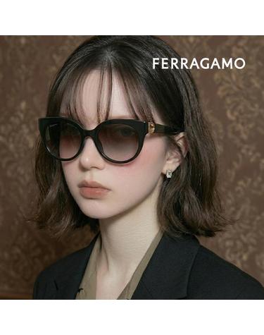 (최초가 590,000원) 페라가모 선글라스 SF1031S 001 라운드 여자