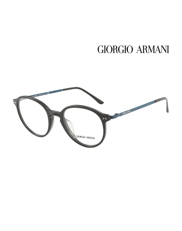 조르지오 아르마니 (최초가 480,000원) 조르지오 아르마니 안경테 AR7124F 5017 라운드 남자 여자 안경 착용컷