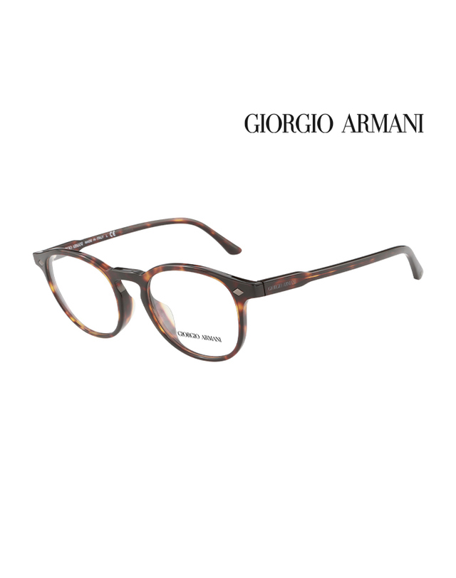 조르지오 아르마니 (최초가 480,000원) 조르지오 아르마니 안경테 AR7136F 5026 라운드 남자 여자 안경 착용컷