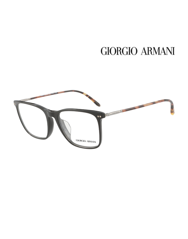 조르지오 아르마니 (최초가 480,000원) 조르지오 아르마니 안경테 AR7197F 5001 스퀘어 남자 여자 안경 착용컷