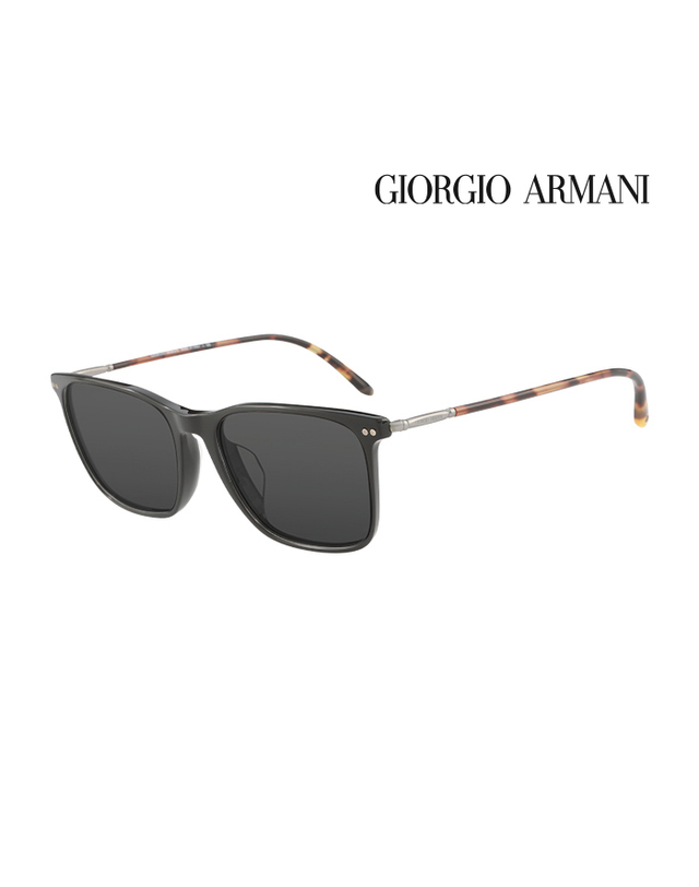 조르지오 아르마니 (최초가 480,000원) 조르지오 아르마니 선글라스 AR7197F 5001_IEBK 착용컷