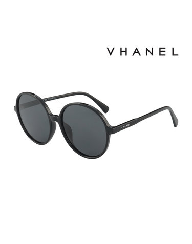 (최초가 168,000원)(공식) 바넬 선글라스 VN1025CS 700 라운드 패션 블랙 뿔테 자외선차단