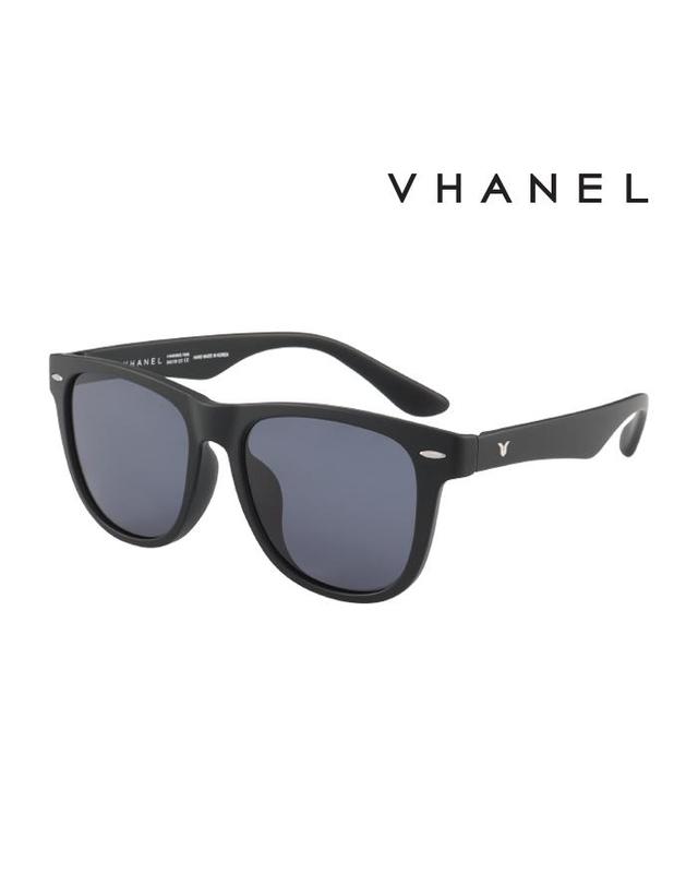바넬 (최초가 168,000원)(공식) 바넬 선글라스 VN4035KS 700S 스퀘어 뿔테 패션 매트블랙 아시안핏 자외선차단 여자 남자 착용컷