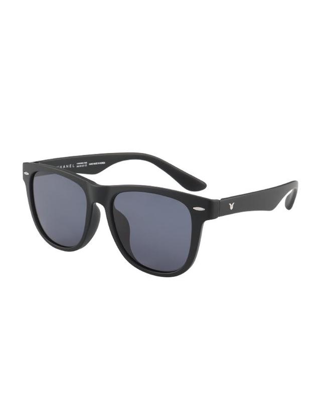 바넬 (최초가 168,000원)(공식) 바넬 선글라스 VN4035KS 700S 스퀘어 뿔테 패션 매트블랙 아시안핏 자외선차단 여자 남자 착용컷
