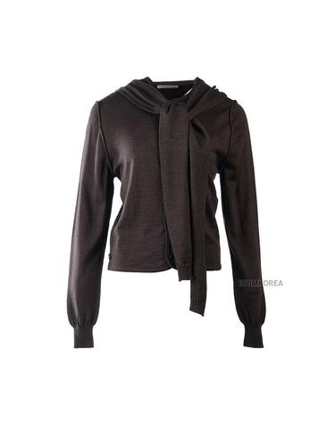 [르메르] FW25 여성 트위스트 스카프 가디건 TO1251 LK087 BR397
