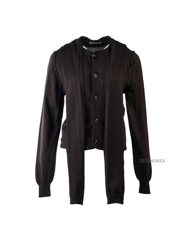 르메르 [르메르] FW25 여성 트위스트 스카프 가디건 TO1251 LK087 BR397 착용컷