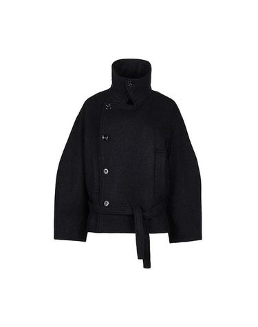 [르메르] FW26 여성 숏 랩 코트 CO1165 LF1700 BK999
