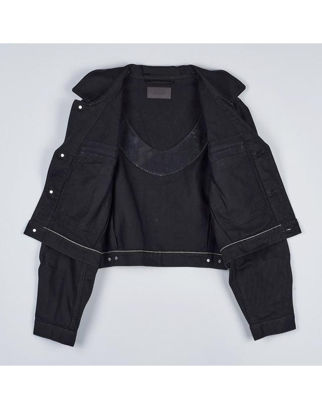 르메르 [르메르] SS26 여성 크롭 블루종 자켓 OW1191 LD1055 BK999 착용컷