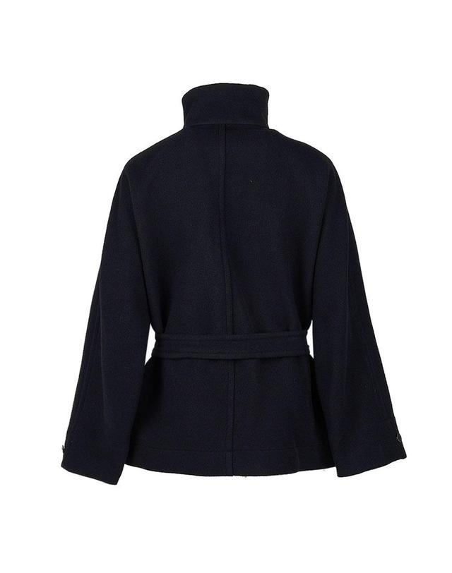 르메르 [르메르] FW26 여성 숏 더플 코트 CO1113 LF1116 BK999 착용컷