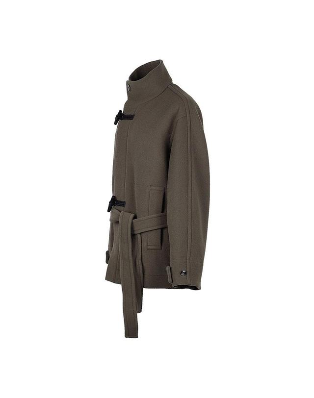 르메르 [르메르] FW26 여성 숏 더플 코트 CO1113 LF1116 GR610 착용컷