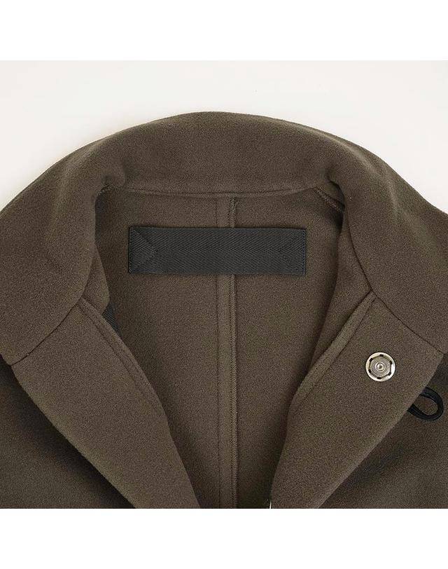 르메르 [르메르] FW26 여성 숏 더플 코트 CO1113 LF1116 GR610 착용컷