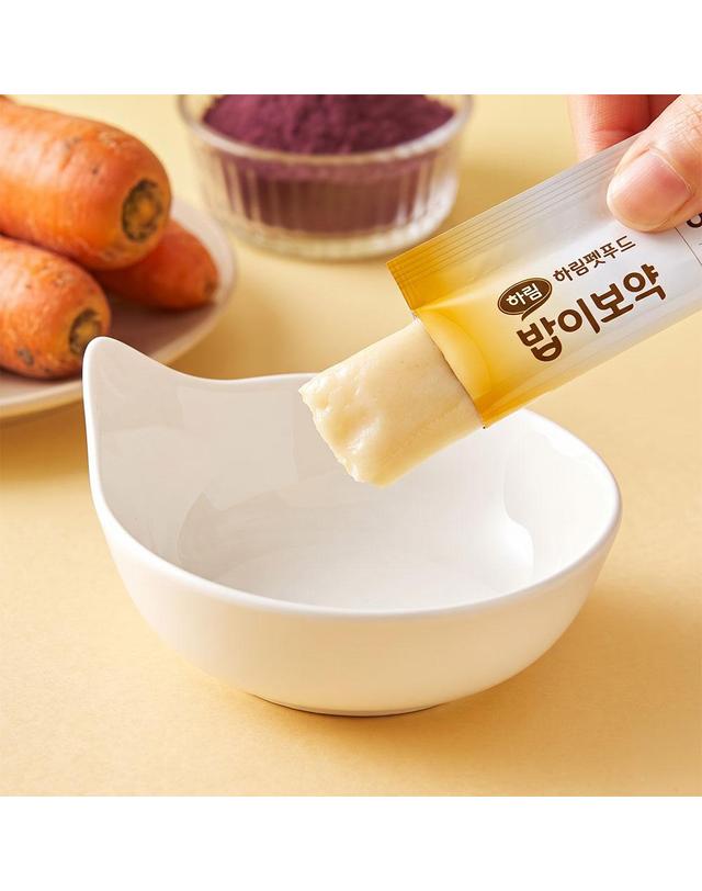 하림펫푸드 [하림펫푸드] 밥이보약 DOG 하루양갱 눈 56g 착용컷