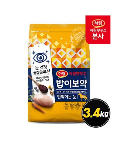 밥이보약 DOG 반짝이는 눈 3.4kg