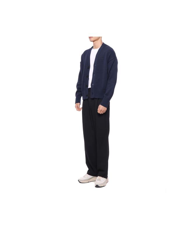 아미 남성 하트 로고 가디건 (UKC008 016 496 M 23S) 착용컷