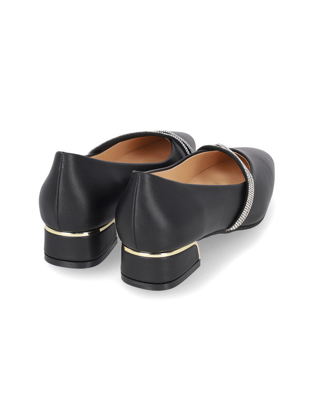 엘칸토 엘칸토 마쯔 여성 글리터 스트랩 펌프스 3cm LCWD18M313 착용컷