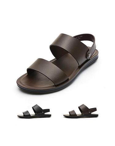 엘칸토 마쯔 남성 더블 스트랩 샌들 2.3cm LCMW65M326