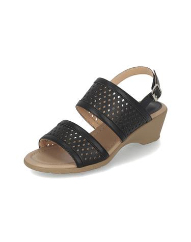 엘칸토 마쯔 여성 펀칭 디테일 샌들 5cm LCWW40M326