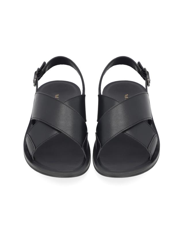 엘칸토 엘칸토 마쯔 남성 X스트랩 샌들 2cm LCMW04M326 착용컷