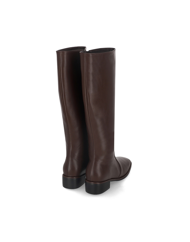엘칸토 엘칸토 인텐스 여성 스퀘어 슬림 롱부츠 3.5cm LCWL13I34V 착용컷