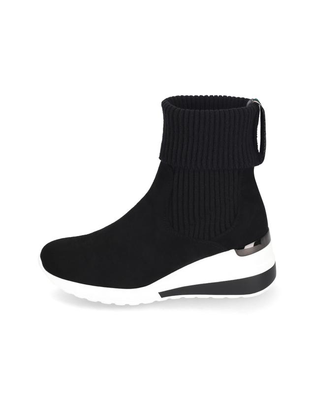 엘칸토 엘칸토 마쯔 여성 니트 캐주얼 키높이 부츠 6.5cm LCWA40M34V 착용컷
