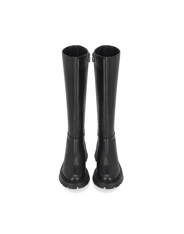 엘칸토 엘칸토 인텐스 여성 캐주얼 오버솔 롱부츠 5cm LCWL36I34V 착용컷