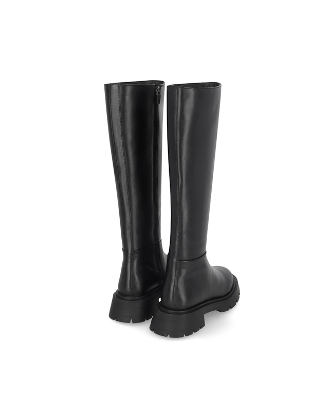 엘칸토 엘칸토 인텐스 여성 캐주얼 오버솔 롱부츠 5cm LCWL36I34V 착용컷