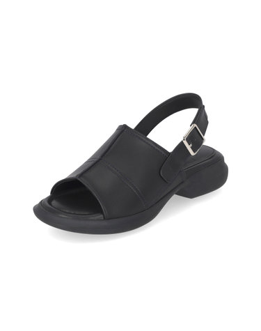엘칸토 마쯔 여성 와이드라인 포인트 샌들 3.5cm LCWW49M426