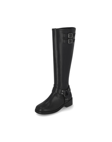 엘칸토 인텐스 여성 바이커 롱부츠 4cm LCWL63I44V