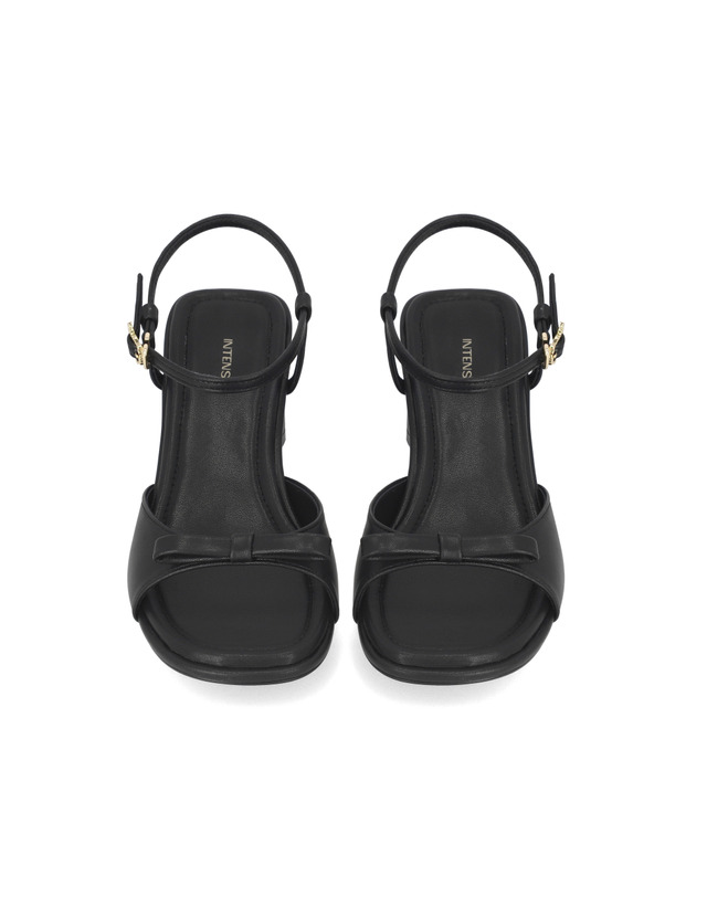 엘칸토 엘칸토 인텐스 여성 리본 미들 힐 샌들 6cm LCWW42I426 착용컷