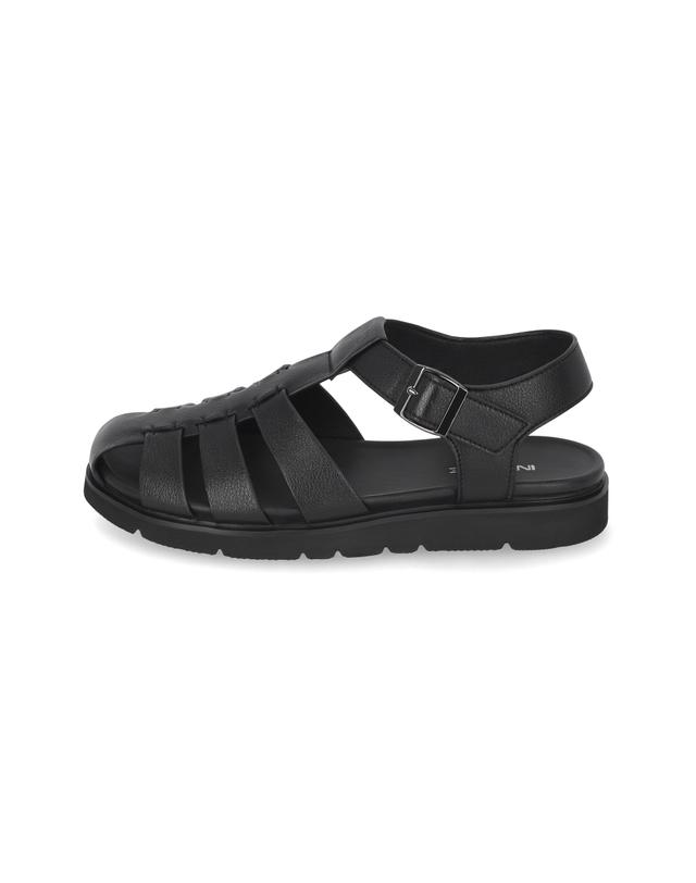 엘칸토 엘칸토 인텐스 남성 청키 피셔맨 샌들 3cm LCMW98I426 착용컷