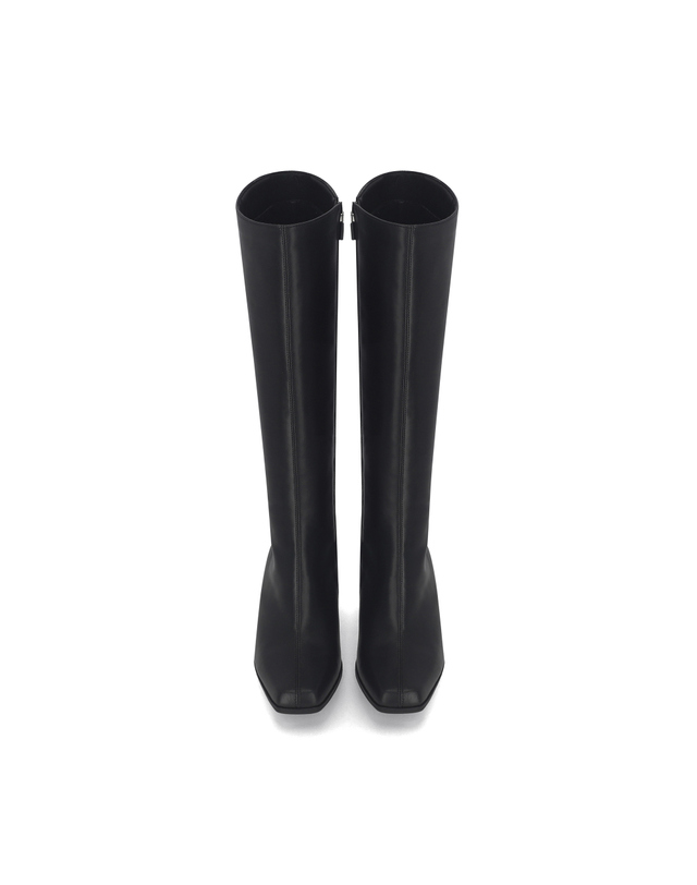 엘칸토 엘칸토 인텐스 여성 슬림핏 롱부츠 6cm LCWL64I44V 착용컷