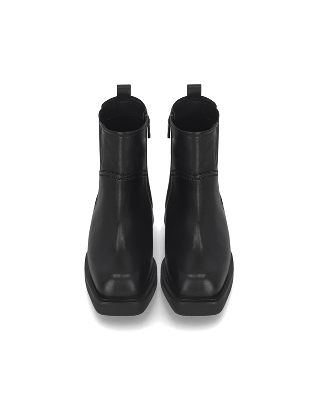 엘칸토 엘칸토 마쯔 여성 스퀘어 첼시 앵클부츠 4cm LCWA98M44V 착용컷