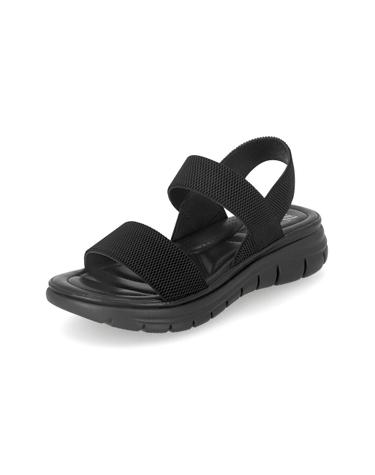 엘칸토 마쯔 여성 투 밴드 경량 샌들 4cm LCWW94M526
