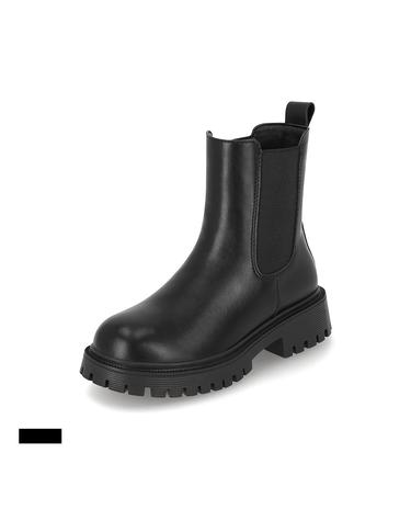 엘칸토 마쯔 여성 와이드 첼시 부츠 4.5cm LCWA18M54V