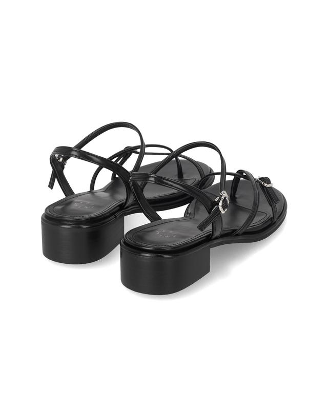 엘칸토 엘칸토 인텐스 여성 버클 플리플랍 샌들 3.5cm LCWW60I526 착용컷