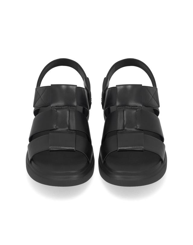 엘칸토 엘칸토 인텐스 남성 쓰리 스트랩 샌들 3.5cm LCMW59I513 착용컷