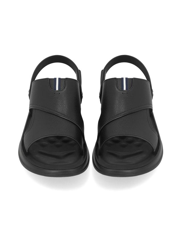 엘칸토 엘칸토 마쯔 남성 와이드 스트랩 투웨이 샌들 2.5cm LCMW23M526 착용컷