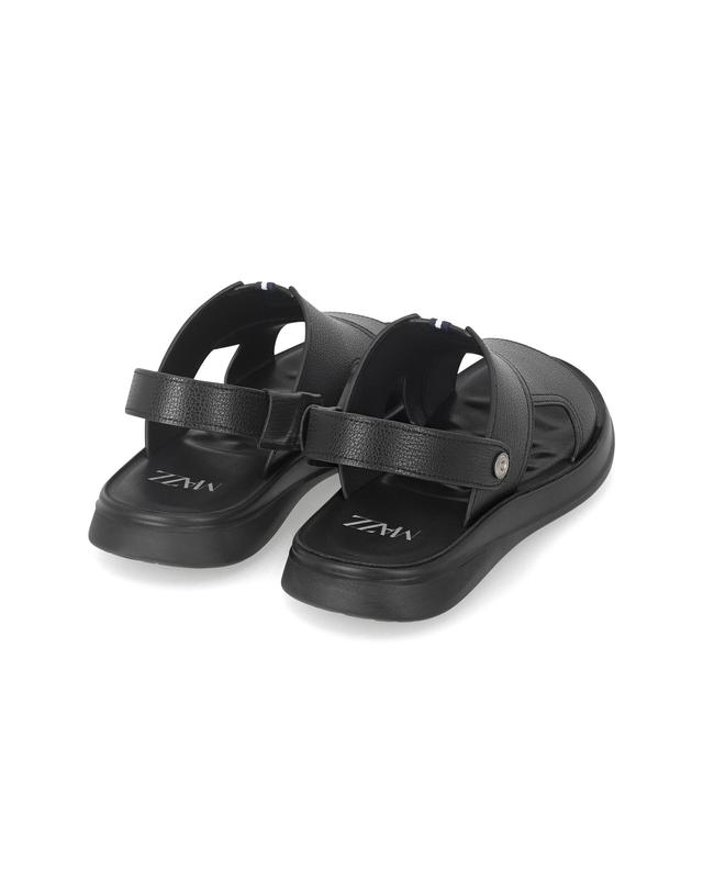 엘칸토 엘칸토 마쯔 남성 와이드 스트랩 투웨이 샌들 2.5cm LCMW23M526 착용컷