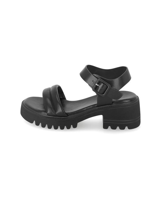엘칸토 엘칸토 마쯔 여성 소프트 몰드 샌들 6cm LCWW96M526 착용컷