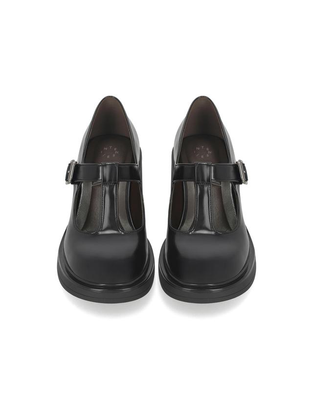 엘칸토 엘칸토 인텐스 여성 플랫폼 T-메리제인 로퍼 5.5cm LCWD83I539 착용컷