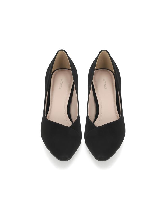 엘칸토 엘칸토 인텐스 여성 언발 V컷 라인 펌프스 6cm LCWD70I539 착용컷