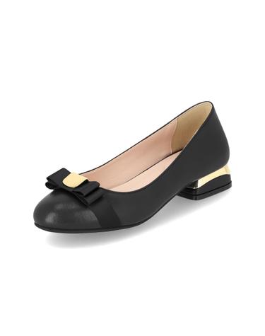 엘칸토 인텐스 여성 리본 메탈 포인트 플랫슈즈 2.5cm LCWD82I613