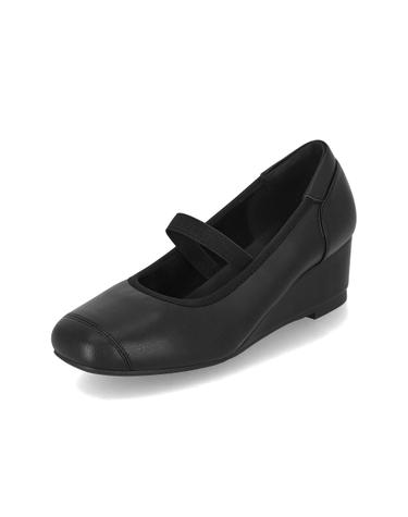 엘칸토 인텐스 여성 엘라스틱 밴드 웨지 힐 5cm LCWD99I613