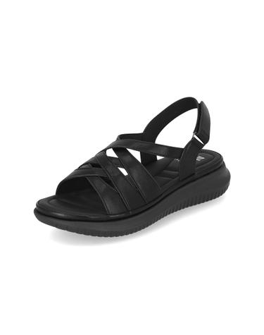 엘칸토 마쯔 여성 크로스 와이드 스트랩 컴포트 샌들 3.5cm LCWW27M626