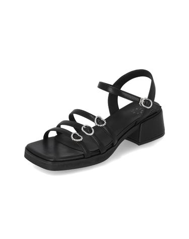 엘칸토 인텐스 여성 멀티 스트랩 미드힐 샌들 4cm LCWW49I626