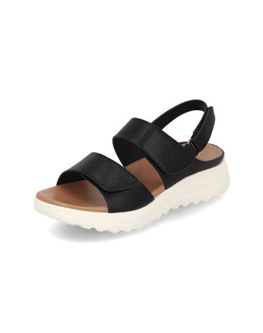 엘칸토 마쯔 여성 벨크로 투밴드 컴포트 샌들 4cm LCWW47M626
