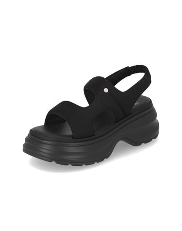 엘칸토 마쯔 여성 쿠션 패딩 플랫폼 샌들 6cm LCWW48M626