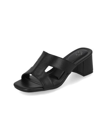엘칸토 인텐스 여성 사이드 컷 미드힐 뮬 5cm LCWW03I626