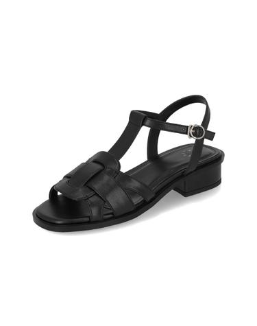 엘칸토 인텐스 여성 위빙 스트랩 플랫 샌들 2.5cm LCWW05I626